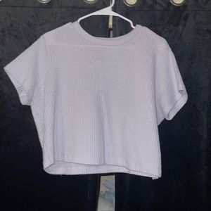 rue 21 cozy collection cropped t-shirt